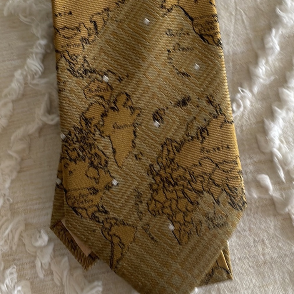 World Map Tie